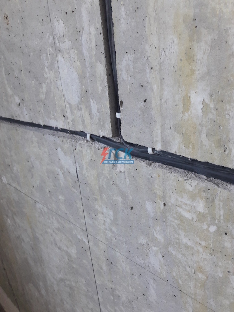Штробление стен под проводку в СПб | Цена за метр, примеры